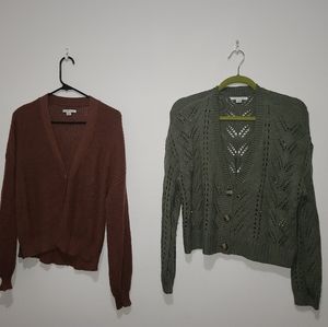 American Eagle cable knit sweaters bundle deal